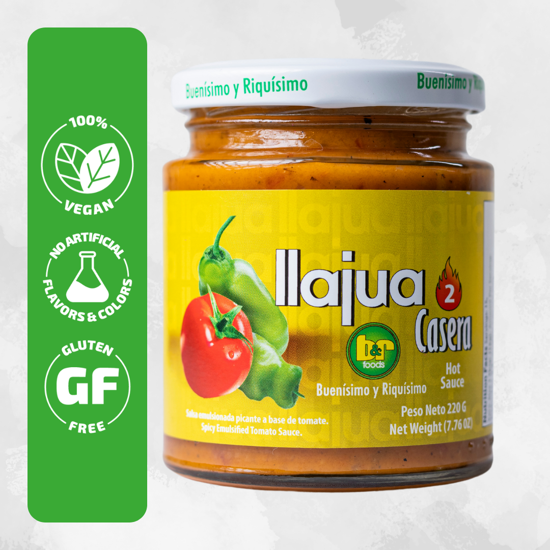 B&R Foods™ Llajuas Trio – Mild, Medium and Hot – 7.76 oz. (220 g.) Jar (Pack of 3)