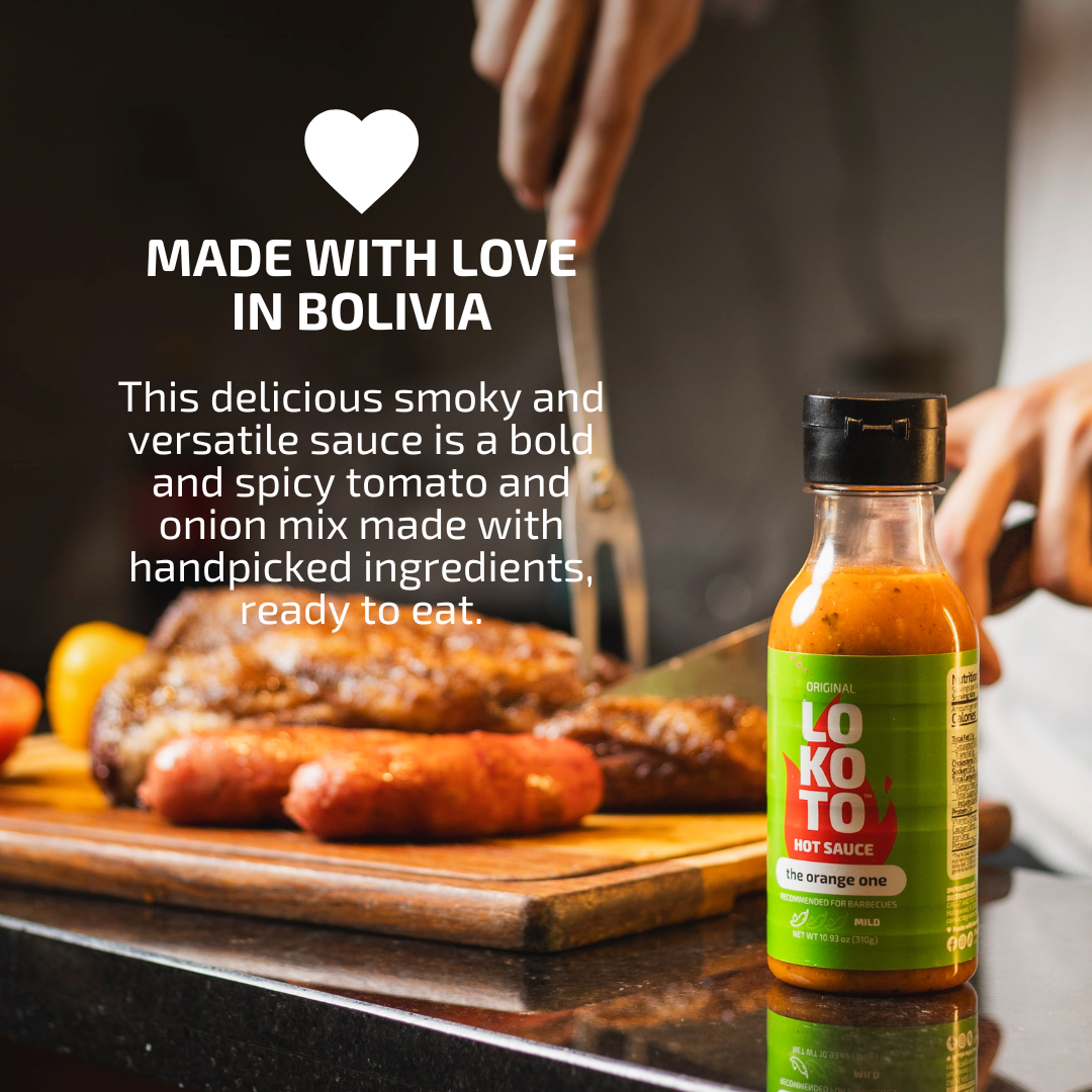 LOKOTO™ The Orange One Hot Sauce, 10.93 oz. (310 g.) Bottle