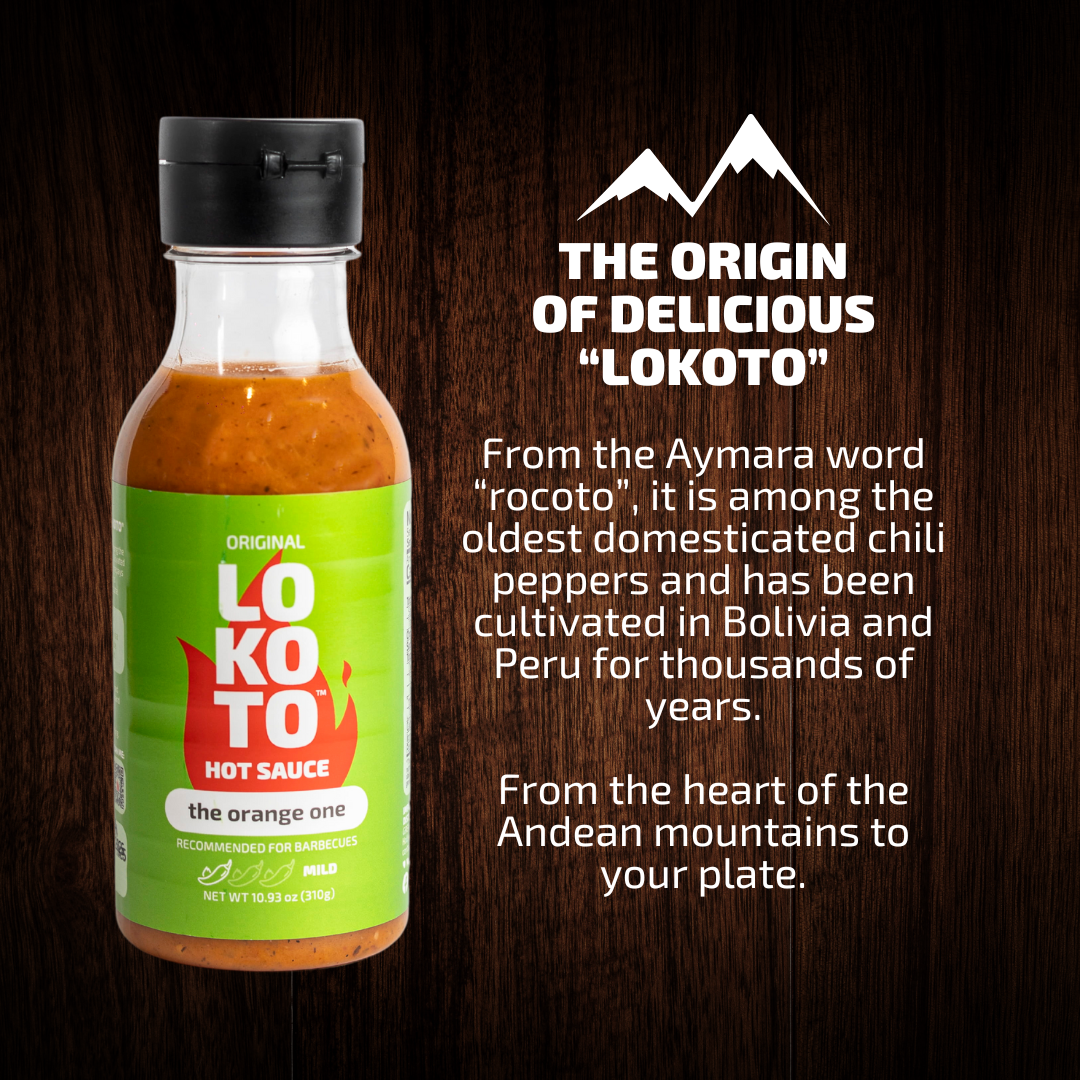 LOKOTO™ The Orange One Hot Sauce, 10.93 oz. (310 g.) Bottle