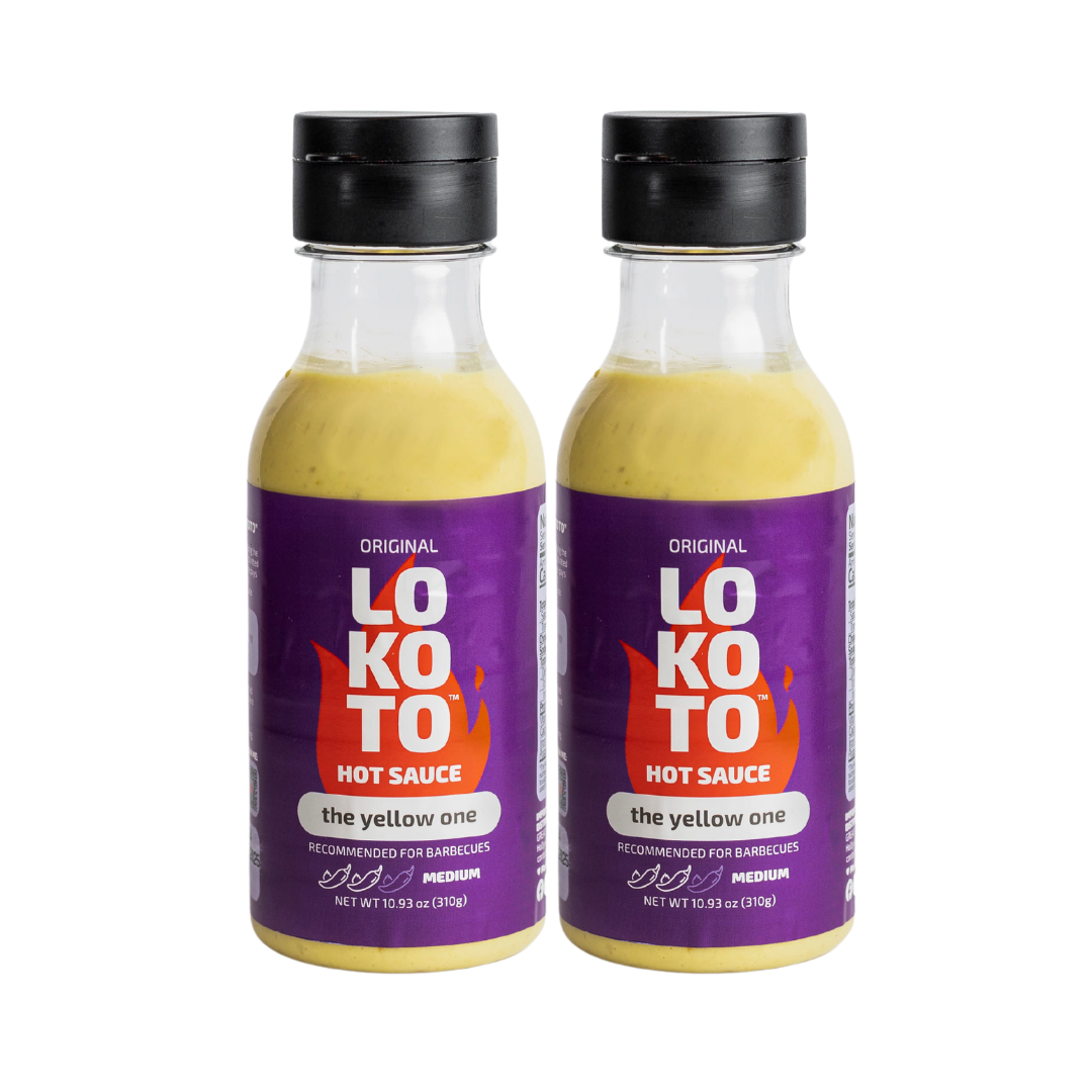 LOKOTO™ The Yellow One Hot Sauce, 10.93 oz. (310 g.) Bottle