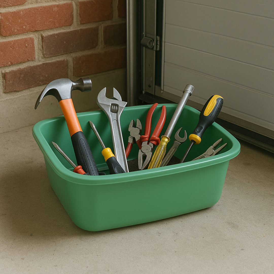 SUPERIOR Plásticos™ Recycled Plastic Multi-Purpose Tub, 8.6 L / 9 Qt Rectangular Basin