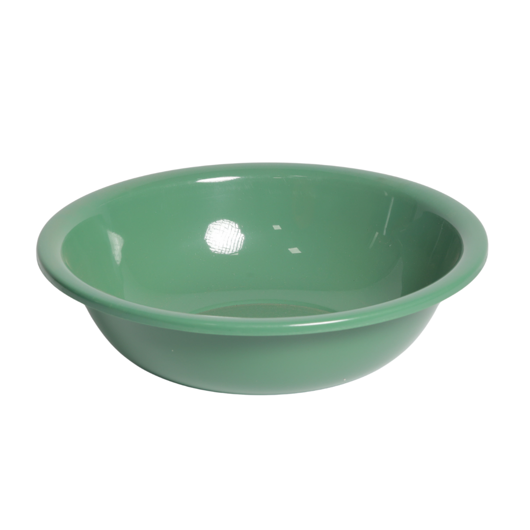 SUPERIOR Plásticos™ Recycled Plastic Multi-Purpose Tub, 5.8 L / 6 Qt Round Basin (Black)