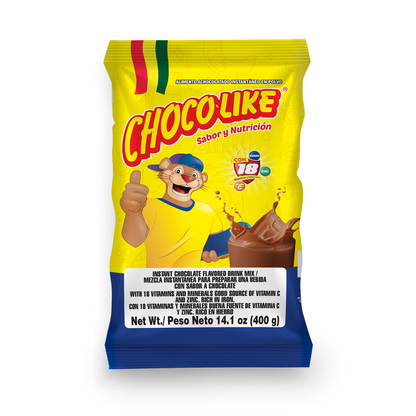 CHOCO-LIKE™ Instant Chocolate Drink Mix Powder, 14.1 oz. (400 g.) Pillow Pack