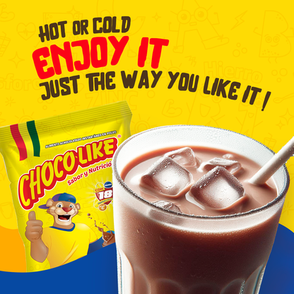 CHOCO-LIKE™ Instant Chocolate Drink Mix Powder, 14.1 oz. (400 g.) Pillow Pack