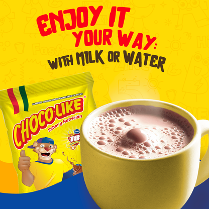 CHOCO-LIKE™ Instant Chocolate Drink Mix Powder, 14.1 oz. (400 g.) Pillow Pack