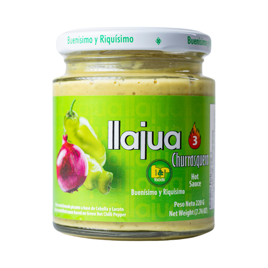 B&R Foods™ Llajua Churrasquera / Steak Hot Sauce, 7.76 oz. (220 g.) Jar