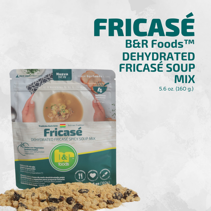 B&R Foods™ Sopa de Fricasé/Dehydrated Fricasé Spicy Soup Mix, 5.6 oz. (160 g.) Doy Pack