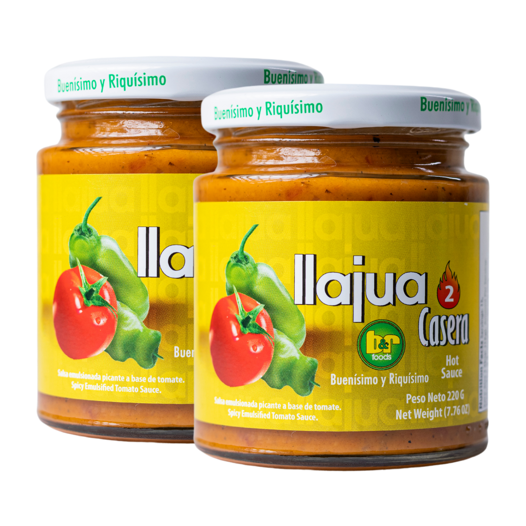 B&R Foods™ Llajua Casera Ahumada / Smoked Homemade Hot Sauce, 7.76 oz. (220 g.) Jar