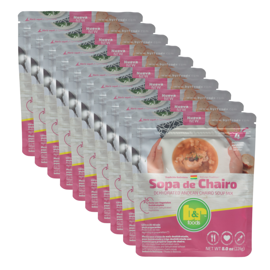 B&R Foods™ Dehydrated Chairo Soup Mix, 8 oz. (226 g.) Doy Pack