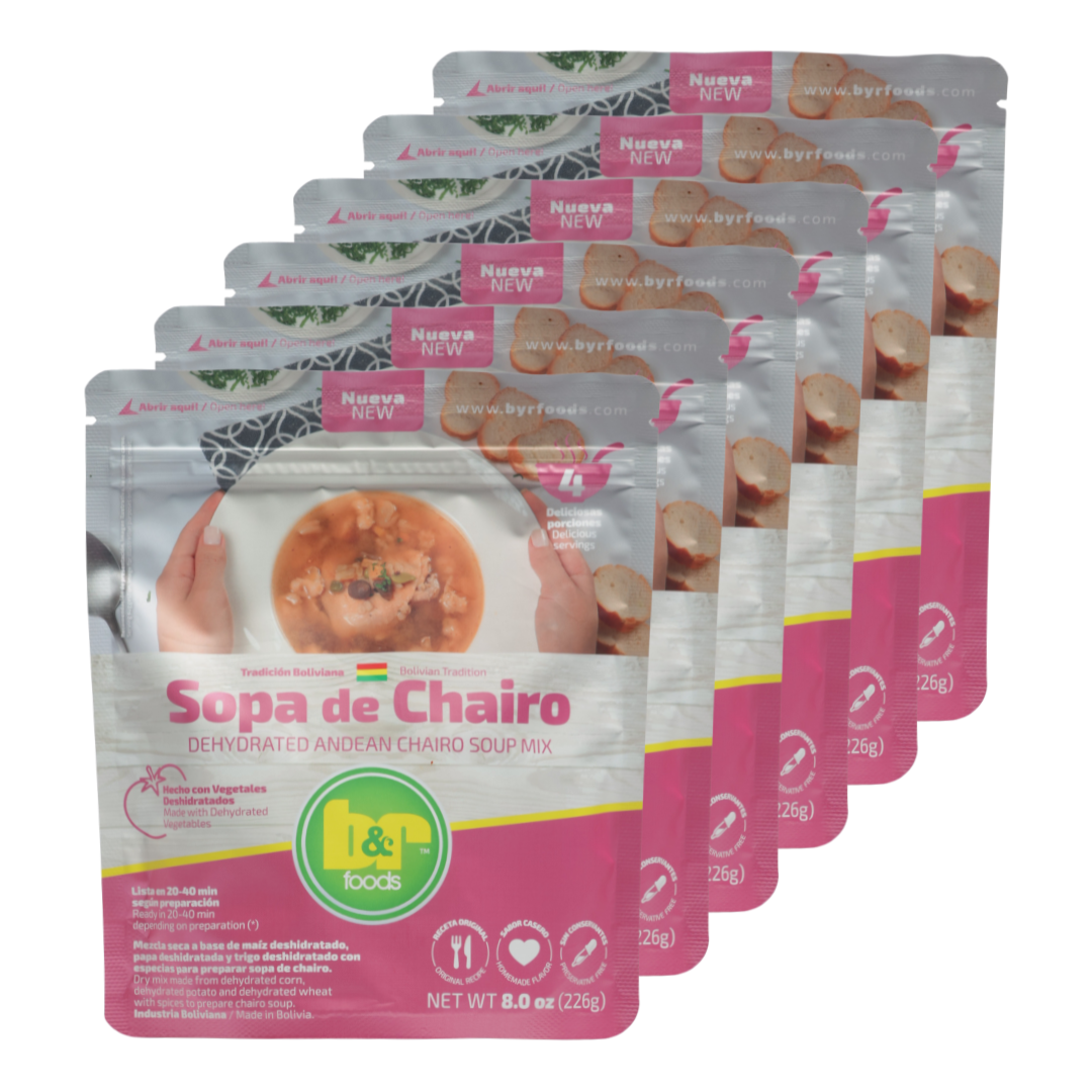 B&R Foods™ Dehydrated Chairo Soup Mix, 8 oz. (226 g.) Doy Pack