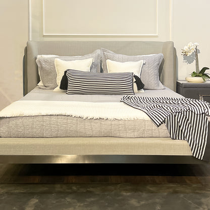 Spring by Rosse™ Castello Quilt Set | 360 GSM Matelassé Quilted Bedspread Coverlet | 100% Cotton Triple-Layered Jacquard Shell Poly Fill | Diamond Set