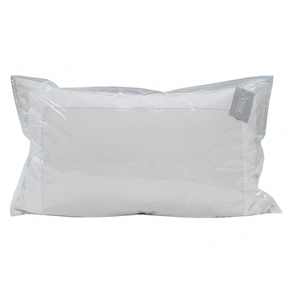Spring by Rosse™ Mileto Premium Filled Decorative Pillow Sham Cushion | 500 TC Elegant Contrast Border Accent Sham | 100% Cotton Sateen | Oeko-Tex