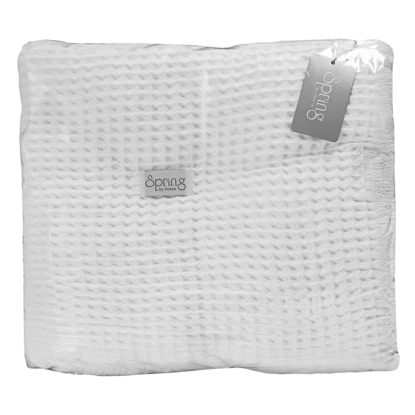 Spring by Rosse™ Waffle Weave Bed Blanket | Soft Textured 100% Cotton