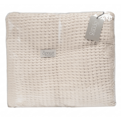 Spring by Rosse™ Waffle Weave Bed Blanket | Soft Textured 100% Cotton