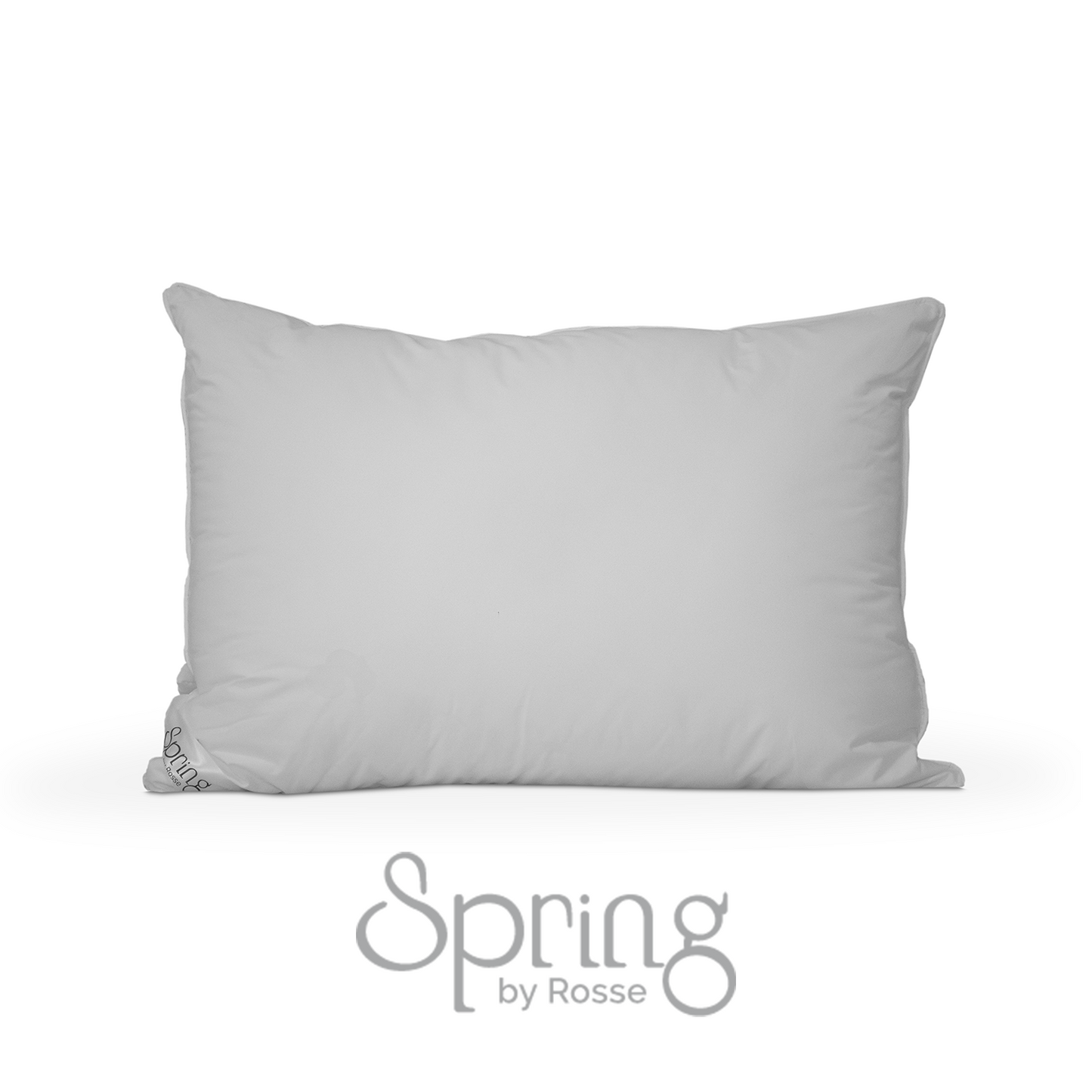 Spring by Rosse™ Duetto Pillow Insert Bamboo, Down Alternative Polyester Fill | Soft Breathable Durable | Everyday Comfort | Bed Pillow | Hypoallergenic Suppor