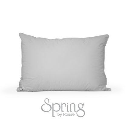 Spring by Rosse™ Duetto Pillow Insert Bamboo, Down Alternative Polyester Fill | Soft Breathable Durable | Everyday Comfort | Bed Pillow | Hypoallergenic Suppor