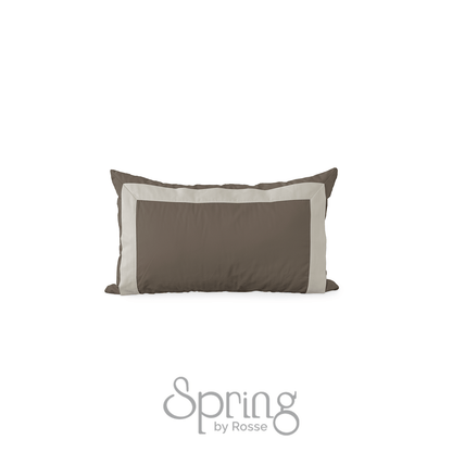 Spring by Rosse™ Sham Mileto Filled Decorative Pillow Sham | 100% Cotton Sateen Outer Cover, 500 Thread Count, Polyester Fill | Oeko-Tex Certified