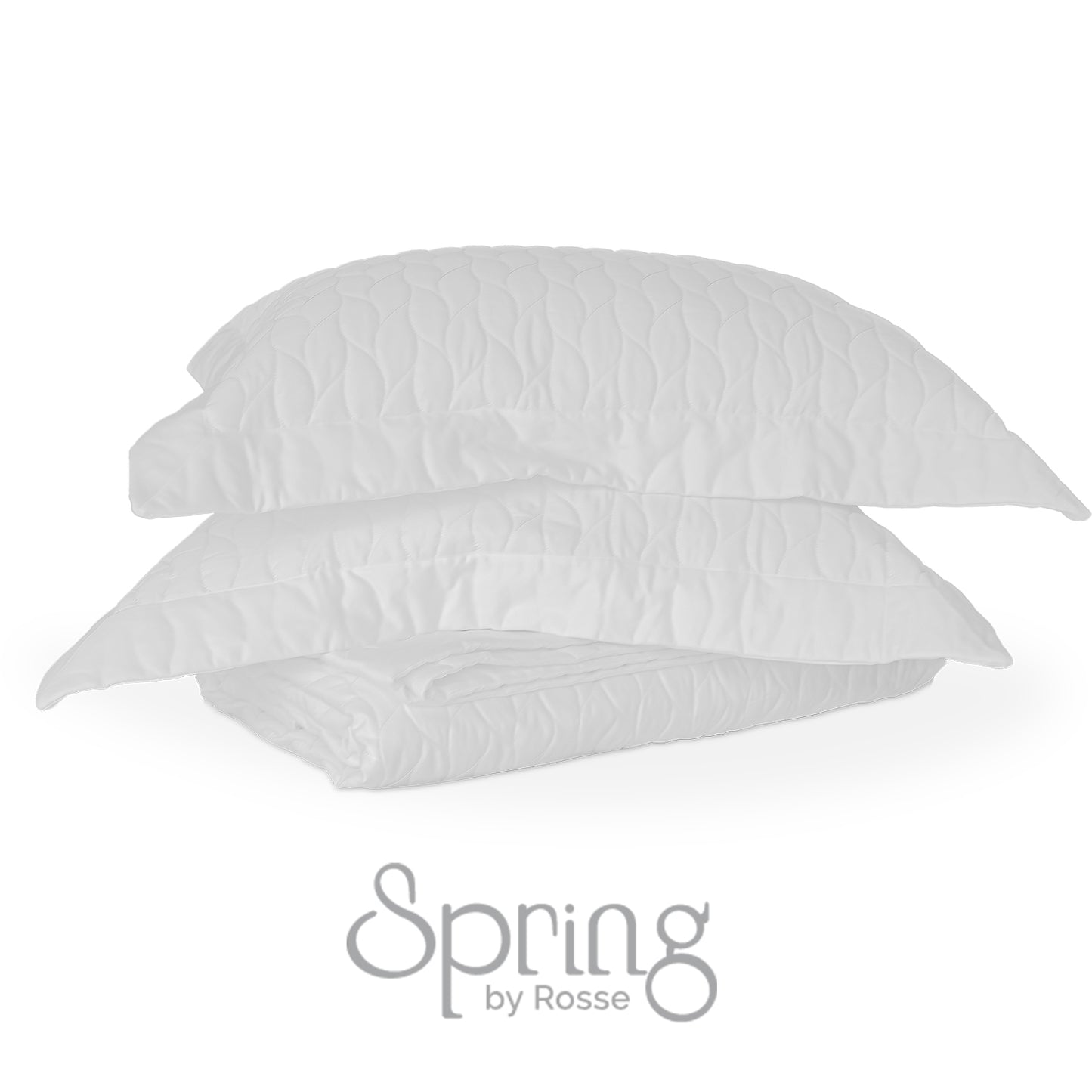Spring by Rosse™ Sateen Quilt Set | 100% Cotton | 400 TC Oeko-Tex