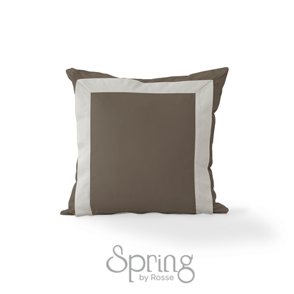 Spring by Rosse™ Sham Mileto Filled Decorative Pillow Sham | 100% Cotton Sateen Outer Cover, 500 Thread Count, Polyester Fill | Oeko-Tex Certified