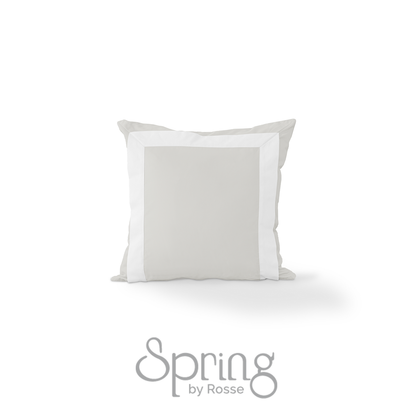 Spring by Rosse™ Sham Mileto Filled Decorative Pillow Sham | 100% Cotton Sateen Outer Cover, 500 Thread Count, Polyester Fill | Oeko-Tex Certified