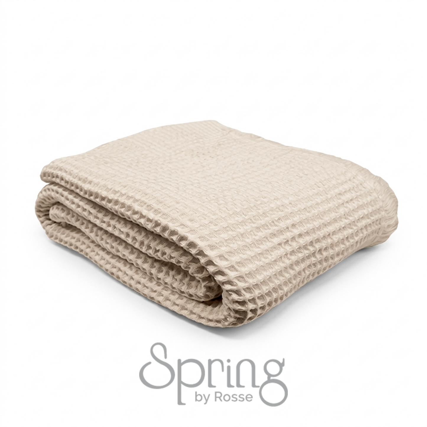 Spring by Rosse™ Waffle Weave Bed Blanket | Soft Textured 100% Cotton
