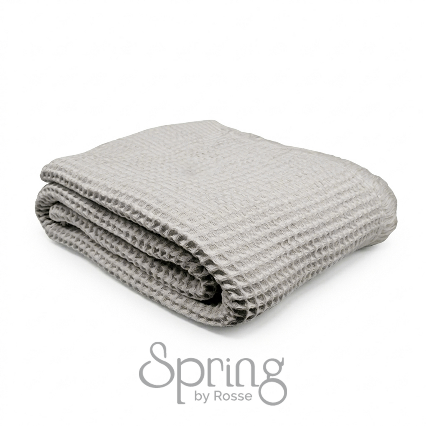 Spring by Rosse™ Waffle Weave Bed Blanket | Soft Textured 100% Cotton