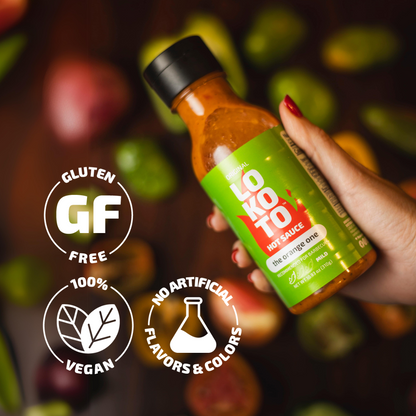LOKOTO™ Trio – 3 Gourmet Hot Sauces – Mild, Medium and Hot – 10.93 oz. (310 g.) Bottle (Pack of 3)