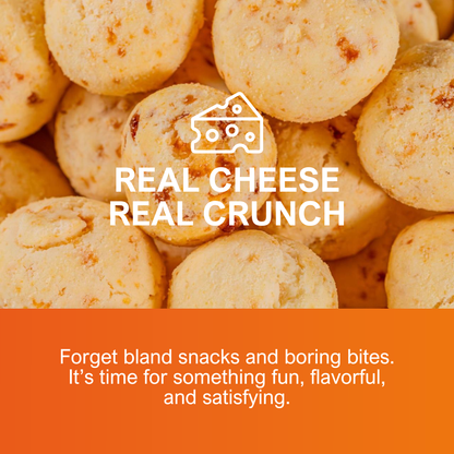 Mr.Cuñapé™ Crunchy Cassava & Cheese Bites, 7.05 oz. (200 g.) Doy Pack