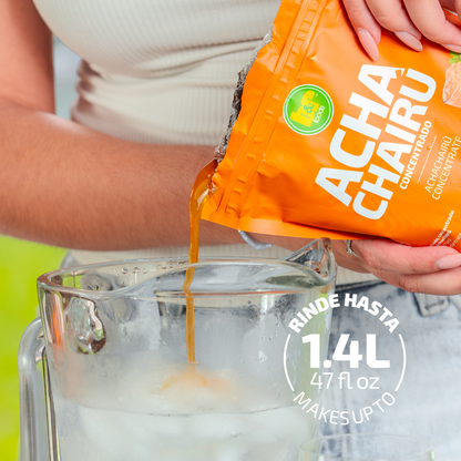 B&R Foods™ Achachairú Concentrate – Authentic Bolivian Amazonian Fruit Drink Mix | Exotic Honey Kiss Flavor | Easy to Prepare | Makes 1.4L of Refreshing Beverage, Cocktails & Mocktails | Gluten-Free, No Artificial Colors, 14.10 oz (400g)