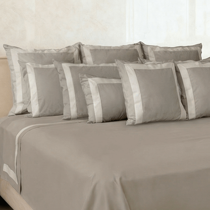 Spring by Rosse™ Sham Mileto Filled Decorative Pillow Sham | 100% Cotton Sateen Outer Cover, 500 Thread Count, Polyester Fill | Oeko-Tex Certified