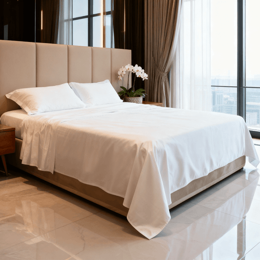 Spring by Rosse™ Sateen Sheet Set | 100% Cotton | 400 Thread Count Oeko-Tex Certified