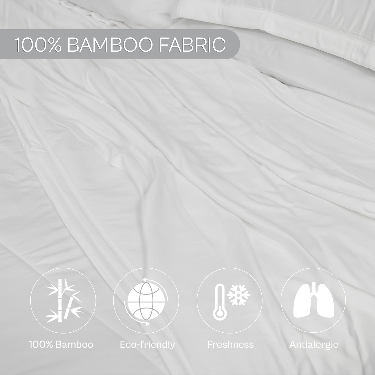 Spring by Rosse™ Bamboo Quilt Set | 100% Rayon Made From Bamboo | 300 TC Oeko-Tex