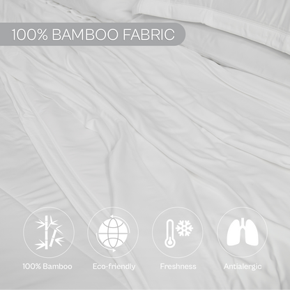 Spring by Rosse™ Bamboo Quilt Set | 100% Rayon Made From Bamboo | 300 TC Oeko-Tex
