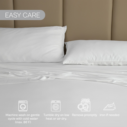 Spring by Rosse™ Bamboo Sheet Set | 100% Rayon Made From Bamboo | 300 Thread Count Oeko-Tex Certified