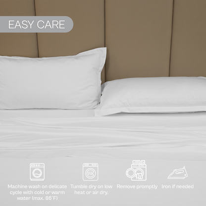 Spring by Rosse™ Sateen Sheet Set | 100% Cotton | 400 Thread Count Oeko-Tex Certified